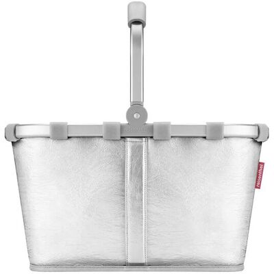 reisenthel Einkaufskorb ¦ silber ¦ Polyester,Metall,Kunststoff ¦ Maße (cm): B: reisenthel Einkaufskorb ¦ silber ¦ Polyester,Metall,Kunststoff ¦ Maße (cm): B: