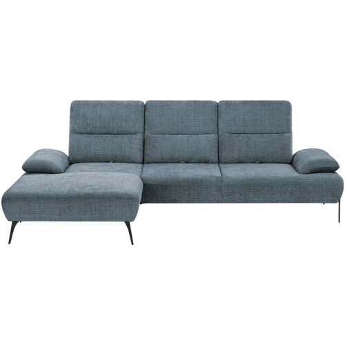 switch Ecksofa  Cesar ¦ blau ¦ Maße (cm): B: 288 H: 102 T: 183.0