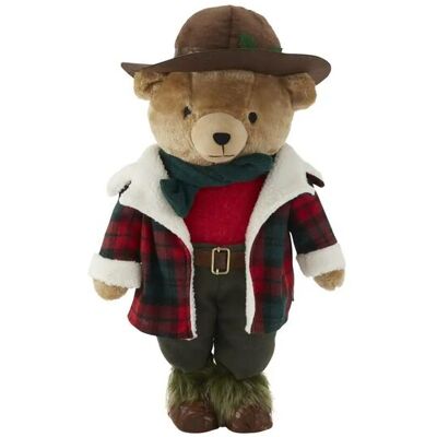Höffner Deko Figur Bär ¦ braun ¦ Polyester,Metall ¦ Maße (cm): B: 38 H: 60 T: 23.0 Höffner Deko Figur Bär ¦ braun ¦ Polyester,Metall ¦ Maße (cm): B: 38 H: 60 T: 23.0
