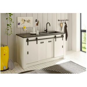 Höffner Kombi 1YYAK2 ¦ weiß ¦ Maße (cm): B: 161 H: 93 Höffner Kombi 1YYAK2 ¦ weiß ¦ Maße (cm): B: 161 H: 93