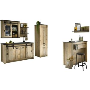 Höffner Kombi 1YYAK2 ¦ holzfarben ¦ Maße (cm): B: 161 H: 93 Höffner Kombi 1YYAK2 ¦ holzfarben ¦ Maße (cm): B: 161 H: 93