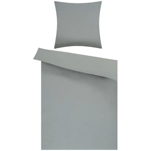 LevelOne Cosy Bettwäsche  Ultrasonic ¦ grün ¦ Maße (cm): B: 135