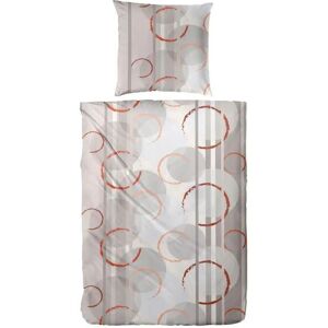 Höffner Bettwäsche-Set ¦ grau ¦ Maße (cm): B: 135 H: 1 Höffner Bettwäsche-Set ¦ grau ¦ Maße (cm): B: 135 H: 1