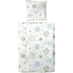 Höffner Bettwäsche-Set ¦ grün ¦ Maße (cm): B: 135 H: 1 Höffner Bettwäsche-Set ¦ grün ¦ Maße (cm): B: 135 H: 1