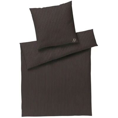 JOOP! Mako-Satin Bettwäsche Soft Stripes ¦ braun ¦ Maße (cm): B: 135 JOOP! Mako-Satin Bettwäsche Soft Stripes ¦ braun ¦ Maße (cm): B: 135
