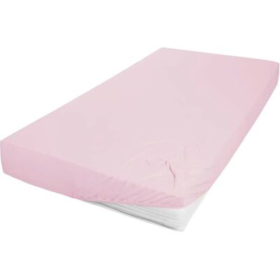 Primera Mako-Feinjersey Spannbettlaken - Rosa - Bettlaken Primera Mako-Feinjersey Spannbettlaken - Rosa - Bettlaken