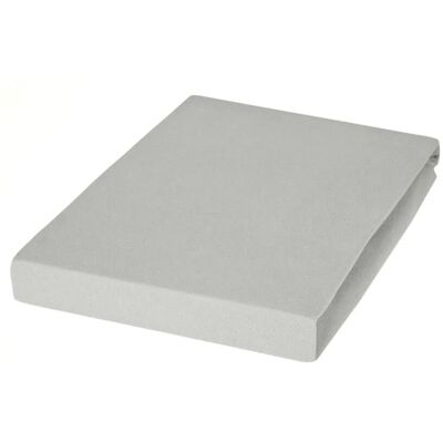 Janine Elastisches Spannbettlaken - Für Matratzen 90-100cm x 190-220cm - Grau Janine Elastisches Spannbettlaken - Für Matratzen 90-100cm x 190-220cm - Grau