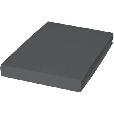 Janine Elastisches Spannbettlaken - Boxspring, 140-160x200-220cm, Grau Janine Elastisches Spannbettlaken - Boxspring, 140-160x200-220cm, Grau