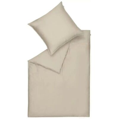 Schöner Wohnen Satin-Bettwäsche-Set - Bettwäsche 135x200, 80x80 cm - Unifarben Schöner Wohnen Satin-Bettwäsche-Set - Bettwäsche 135x200, 80x80 cm - Unifarben