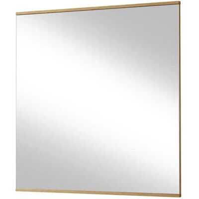 Höffner Spiegel 82 x 82 cm Longo ¦ holzfarben ¦ Glas,Aluminium,Holzwerkstoff,Massivholz Höffner Spiegel 82 x 82 cm Longo ¦ holzfarben ¦ Glas,Aluminium,Holzwerkstoff,Massivholz