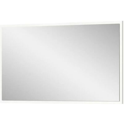 Höffner Spiegel ¦ weiß ¦ Spiegelglas ¦ Maße (cm): B: 83 H: 48 Höffner Spiegel ¦ weiß ¦ Spiegelglas ¦ Maße (cm): B: 83 H: 48