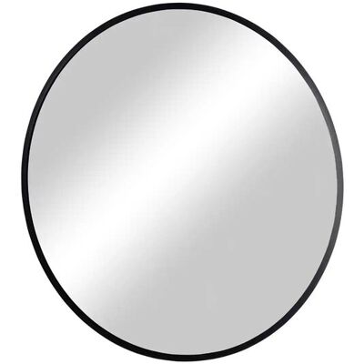 Höffner Spiegel mit LED Obersee ¦ Glas,Metall ¦ Maße (cm): H: 5 Ø: 80 Höffner Spiegel mit LED Obersee ¦ Glas,Metall ¦ Maße (cm): H: 5 Ø: 80