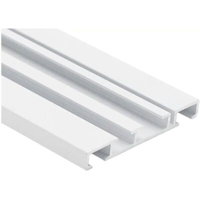 Mydeco Vorhangschiene Level 2-Lauf ¦ weiß ¦ Aluminium ¦ Maße (cm): B: 200 H: Mydeco Vorhangschiene Level 2-Lauf ¦ weiß ¦ Aluminium ¦ Maße (cm): B: 200 H: