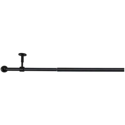 Mydeco Teleskopgarnitur 2in1 cap ¦ schwarz ¦ Aluminium ¦ Maße (cm): B: 216 H: Mydeco Teleskopgarnitur 2in1 cap ¦ schwarz ¦ Aluminium ¦ Maße (cm): B: 216 H: