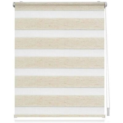 Lichtblick Duo-Rollo, Klemmfix, 60x220 cm, beige - Doppelrollos Lichtblick Duo-Rollo, Klemmfix, 60x220 cm, beige - Doppelrollos