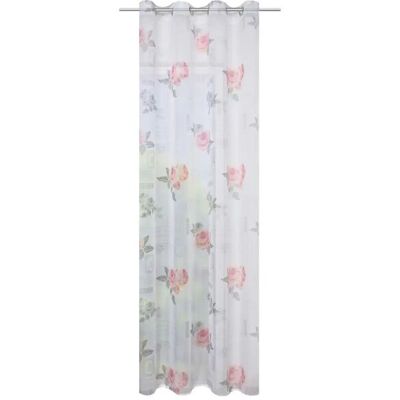HOME WOHNIDEEN Amore Rose Romantische Gardine - Gardinen HOME WOHNIDEEN Amore Rose Romantische Gardine - Gardinen