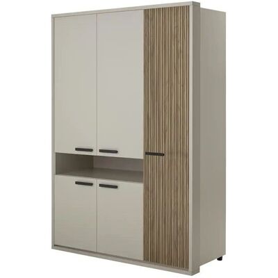 Höffner Kleiderschrank Bjarne ¦ beige ¦ Maße (cm): B: 62,7 H: 217 Höffner Kleiderschrank Bjarne ¦ beige ¦ Maße (cm): B: 62,7 H: 217
