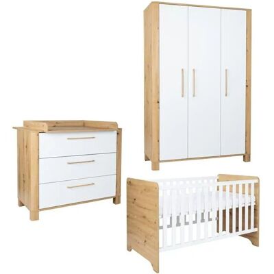 Höffner Babyzimmer 3er-Set Marlon ¦ mehrfarbig ¦ Maße (cm): B: 388 H: 382 Höffner Babyzimmer 3er-Set Marlon ¦ mehrfarbig ¦ Maße (cm): B: 388 H: 382