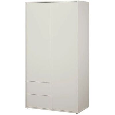 Höffner Kleiderschrank Bolognano ¦ beige ¦ Maße (cm): B: 114,5 H: 214,3 T: 60.0 Höffner Kleiderschrank Bolognano ¦ beige ¦ Maße (cm): B: 114,5 H: 214,3 T: 60.0