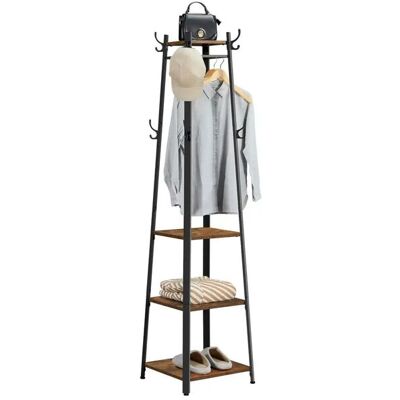 Höffner Kleiderständer Barnet ¦ braun ¦ Holzwerkstoff,Metall ¦ Maße (cm): B: 43 H: 180 Höffner Kleiderständer Barnet ¦ braun ¦ Holzwerkstoff,Metall ¦ Maße (cm): B: 43 H: 180