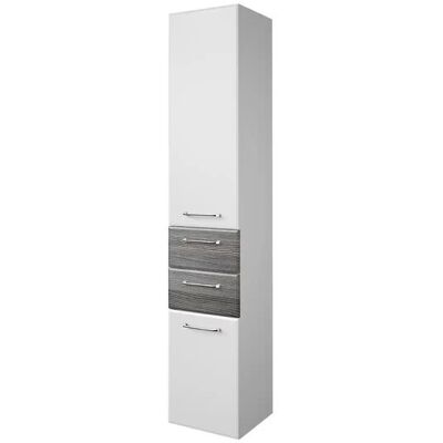 smart Hochschrank Onda ¦ weiß ¦ Maße (cm): B: 35 H: 185,5 T: 33.0 smart Hochschrank Onda ¦ weiß ¦ Maße (cm): B: 35 H: 185,5 T: 33.0
