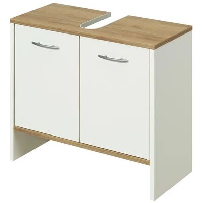 Höffner Waschbeckenunterschrank Stechlinsee ¦ weiß ¦ Maße (cm): B: 62 H: 54 T: 28.0 Höffner Waschbeckenunterschrank Stechlinsee ¦ weiß ¦ Maße (cm): B: 62 H: 54 T: 28.0