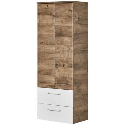 smart Midischrank Onda ¦ holzfarben ¦ Maße (cm): B: 50 H: 136,1 T: 33.0 smart Midischrank Onda ¦ holzfarben ¦ Maße (cm): B: 50 H: 136,1 T: 33.0