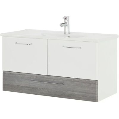 smart Waschtischunterschrank Onda ¦ weiß ¦ Maße (cm): B: 96 H: 51 T: 44.0 smart Waschtischunterschrank Onda ¦ weiß ¦ Maße (cm): B: 96 H: 51 T: 44.0