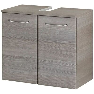 smart Waschbeckenunterschrank Onda ¦ grau ¦ Maße (cm): B: 60 H: 53 T: 33.0 smart Waschbeckenunterschrank Onda ¦ grau ¦ Maße (cm): B: 60 H: 53 T: 33.0