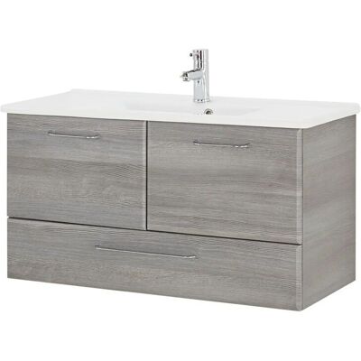smart Waschtischunterschrank Onda ¦ grau ¦ Maße (cm): B: 96 H: 51 T: 44.0 smart Waschtischunterschrank Onda ¦ grau ¦ Maße (cm): B: 96 H: 51 T: 44.0
