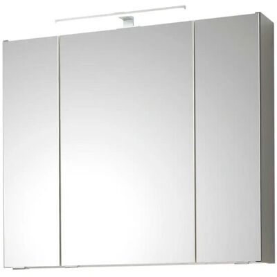 Pelipal Quickset 357 Wandspiegelschrank - Glas Holz Grau Pelipal Quickset 357 Wandspiegelschrank - Glas Holz Grau