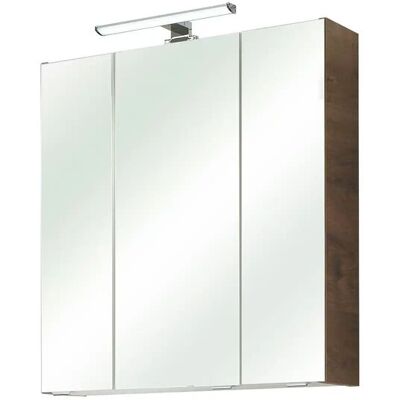 smart Spiegelschrank Onda ¦ holzfarben ¦ Maße (cm): B: 65 H: 70 T: 16.0 smart Spiegelschrank Onda ¦ holzfarben ¦ Maße (cm): B: 65 H: 70 T: 16.0