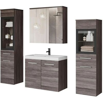 Höffner Badset ¦ grau ¦ Maße (cm): B: 120,4 H: 131,5 Höffner Badset ¦ grau ¦ Maße (cm): B: 120,4 H: 131,5