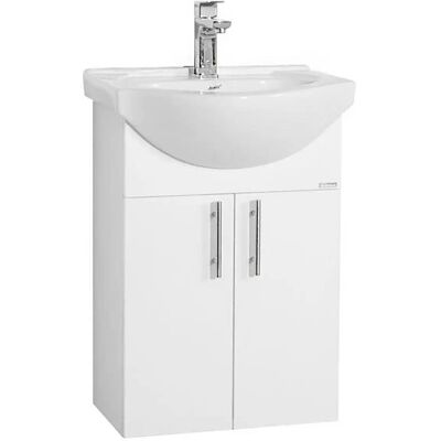 VCM Lisalo 2-tlg. Badezimmermöbel-Set - Weiß VCM Lisalo 2-tlg. Badezimmermöbel-Set - Weiß