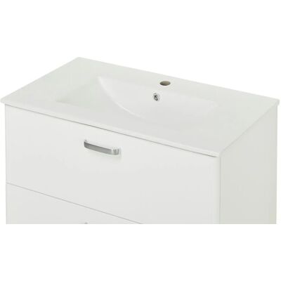 Defra 80cm Bad-Keramik-Waschtisch - Modernes Waschbecken Defra 80cm Bad-Keramik-Waschtisch - Modernes Waschbecken