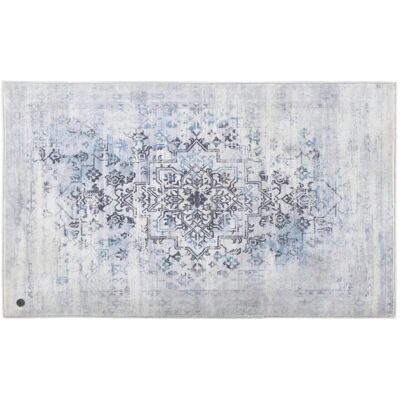 TOM TAILOR HOME Oriental Bath SIX Rechteckige Blaue Polyester Vintage Badematte TOM TAILOR HOME Oriental Bath SIX Rechteckige Blaue Polyester Vintage Badematte