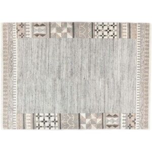 THEKO Nakarta 6030 Wollteppich - Natur, Handgeknüpft, Beige - 90x160cm THEKO Nakarta 6030 Wollteppich - Natur, Handgeknüpft, Beige - 90x160cm