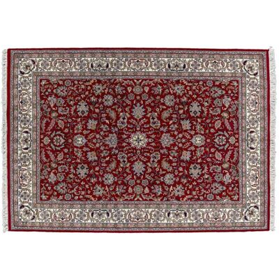 THEKO Benares Isfahan Teppich - Handgeknüpft, 70x140 cm THEKO Benares Isfahan Teppich - Handgeknüpft, 70x140 cm
