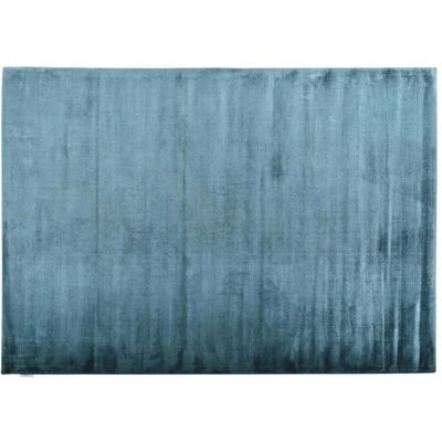 Tom Tailor Shine uni Teppich - Viskose, 50x80cm, Blau Tom Tailor Shine uni Teppich - Viskose, 50x80cm, Blau