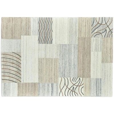 THEKO Wollteppich 300x400cm Handgetuftet Naturwolle - Teppich THEKO Wollteppich 300x400cm Handgetuftet Naturwolle - Teppich