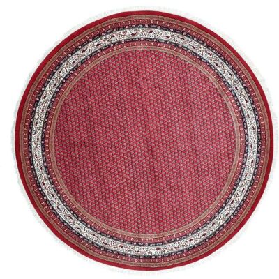 THEKO Orientteppich Chandi Mir ¦ creme ¦ Wolle Ø: 100 THEKO Orientteppich Chandi Mir ¦ creme ¦ Wolle Ø: 100