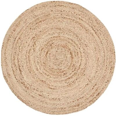 Höffner Jute-Teppich Jaid ¦ beige ¦ Jute Ø: 120 Höffner Jute-Teppich Jaid ¦ beige ¦ Jute Ø: 120