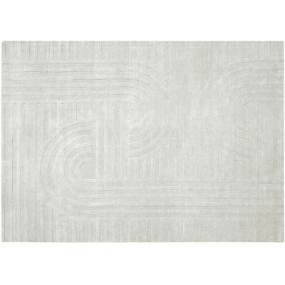 Höffner Handweb-Teppich Missouri ¦ beige ¦ Viskose,Wolle ¦ Maße (cm): B: 190 Höffner Handweb-Teppich Missouri ¦ beige ¦ Viskose,Wolle ¦ Maße (cm): B: 190