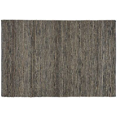 Höffner Handweb-Teppich Kima ¦ schwarz ¦ Jute,Wolle ¦ Maße (cm): B: 120 Höffner Handweb-Teppich Kima ¦ schwarz ¦ Jute,Wolle ¦ Maße (cm): B: 120