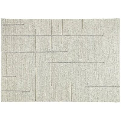 Höffner Handweb-Teppich Boutique ¦ beige ¦ Wolle,Baumwolle ¦ Maße (cm): B: 170 Höffner Handweb-Teppich Boutique ¦ beige ¦ Wolle,Baumwolle ¦ Maße (cm): B: 170