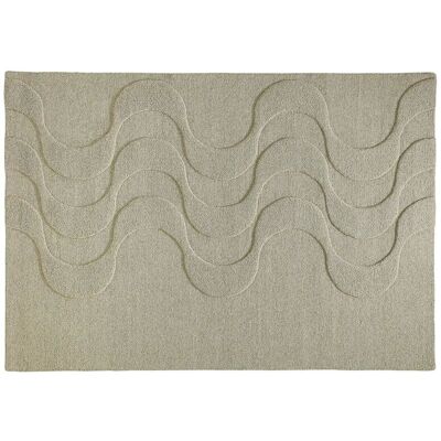 Höffner Handtuft-Teppich Flow ¦ beige ¦ Wolle ¦ Maße (cm): B: 120 Höffner Handtuft-Teppich Flow ¦ beige ¦ Wolle ¦ Maße (cm): B: 120