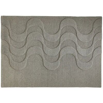 Höffner Handtuft-Teppich Flow ¦ grau ¦ Wolle ¦ Maße (cm): B: 160 Höffner Handtuft-Teppich Flow ¦ grau ¦ Wolle ¦ Maße (cm): B: 160
