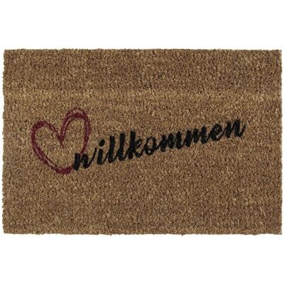 Höffner Kokosmatte Willkommen ¦ braun ¦ Kokos ¦ Maße (cm): B: 40 Höffner Kokosmatte Willkommen ¦ braun ¦ Kokos ¦ Maße (cm): B: 40
