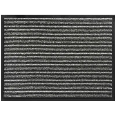 Höffner Fußmatte Lines ¦ grau ¦ Synthetische Fasern ¦ Maße (cm): B: 40 Höffner Fußmatte Lines ¦ grau ¦ Synthetische Fasern ¦ Maße (cm): B: 40