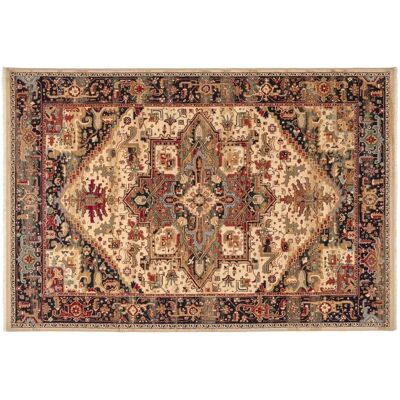 THEKO Wollteppich - 300x380 cm Beige - Langlebig und Elegant THEKO Wollteppich - 300x380 cm Beige - Langlebig und Elegant
